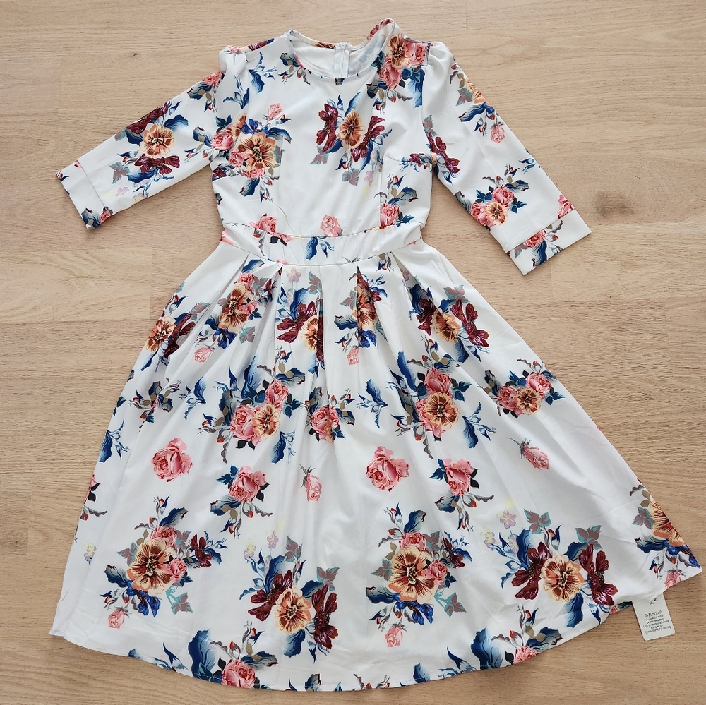 Simple Flavor Vintage Style Women's Dress size M